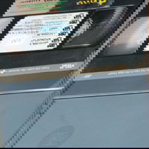 VHS SATURN 3 ΚΡΟΝΟΣ ΙΙΙ.