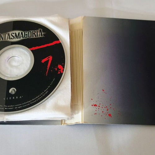 Phantasmagoria παιχνίδι PC μεταχειρισμένο, περιπέτεια, Sierra big box
