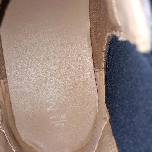 Marks & Spencer ankle boots size 39.5 new dark blue color