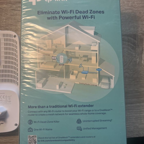 Tp-Link Mesh Wi-Fi Extender AC1750 new