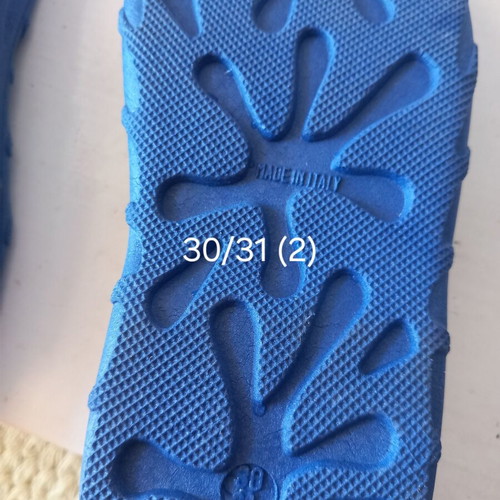 Boys' slippers new, size 30/31, blue