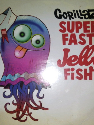 Gorillaz Superfast Jellyfish CD single used, electronic