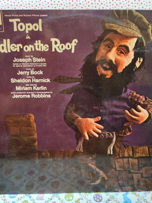 Topol Fiddler On The Roof vinyl record used, very good condition