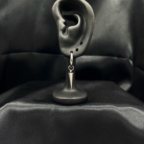 Stainless Steel Earrings new, silver