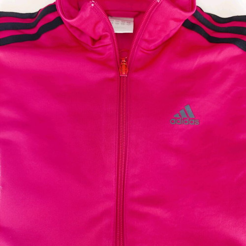 Adidas kids sports jacket 140 cm like new, red