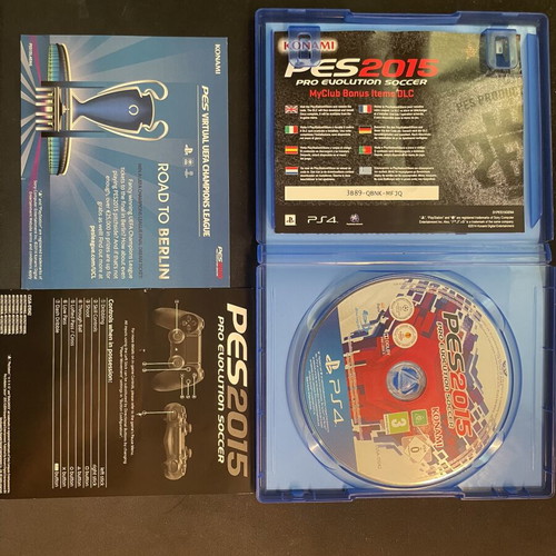 PES2015 Pro Evolution Soccer PS4 game by Konami