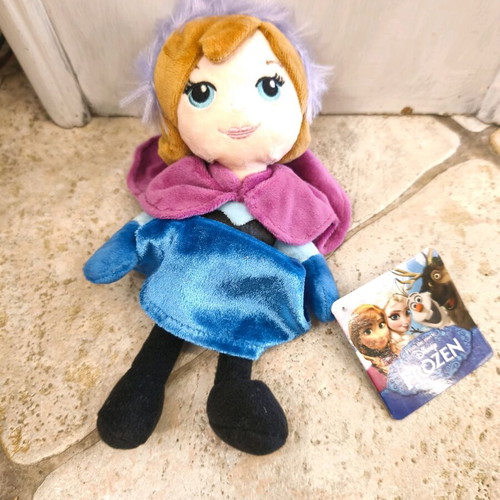 Anna plush new with original Disney certification, 20cm