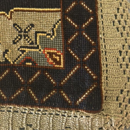 Handmade embroidered table linen