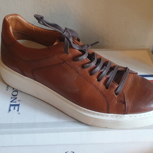 Monte Napoleone Casual Shoes Size 40 Like New Brown