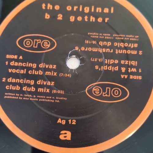 Ore The Original B 2 Gether vinyl used