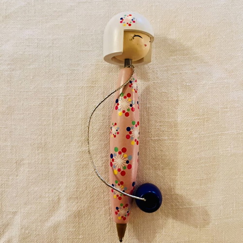 Kimmi Junior collectible pen with purple ink