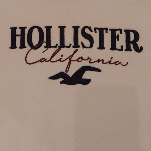 Hollister unisex white hoodie size M like new