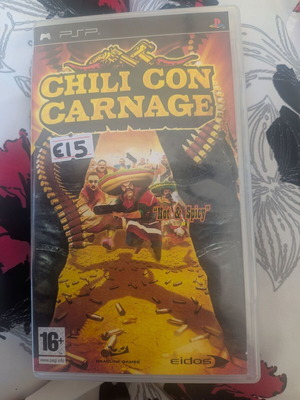 Chilli Con Carnage PSP game used, action adventure