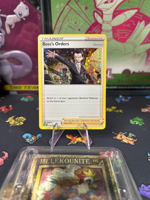 Pokemon card Boss's Orders holographic new, sleeved