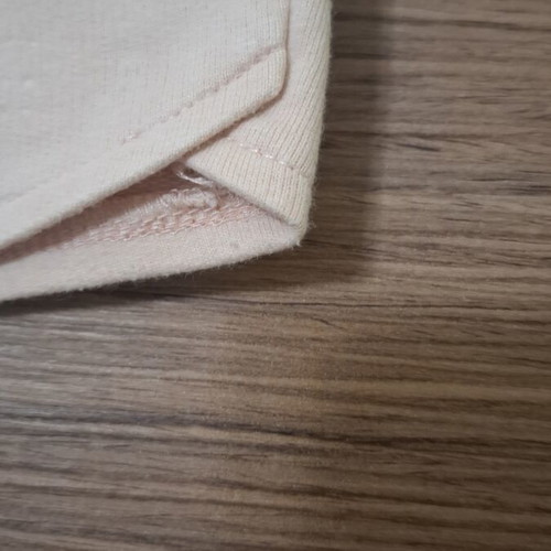Mexx girls' shorts like new, cotton, beige and pale pink