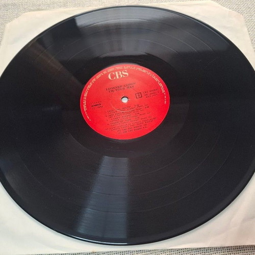Leonard Cohen I'm Your Man LP used, rock