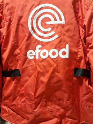 Delivery efood Motorcycle Jacket Size L new