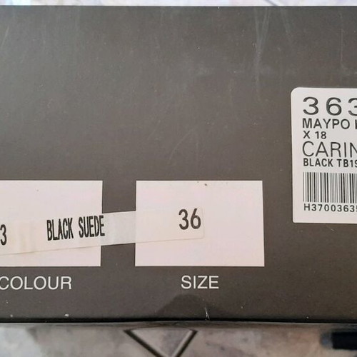 Exe suede ankle boots like new, 10 cm heel, size 36, black