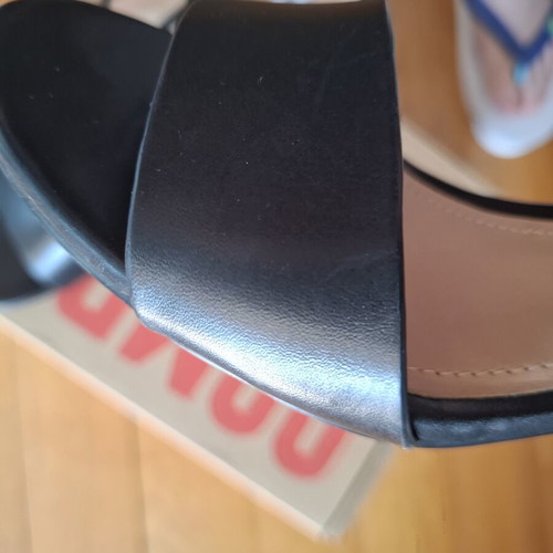 Leather sandals & Other Stories size 36, like new, 6 cm heel