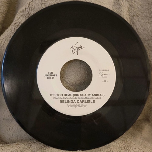 45 RPM record Belinda Carlisle used, pop