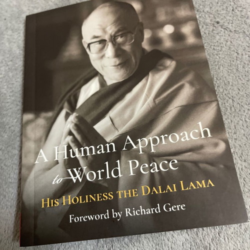 A Human Approach to World Peace by Dalai Lama, hardcover