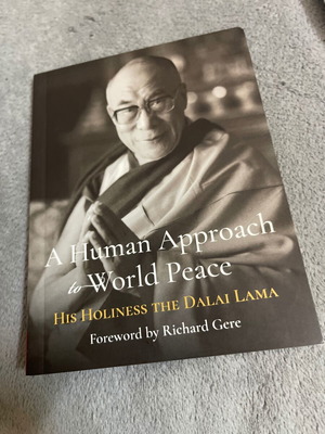 A Human Approach to World Peace by Dalai Lama, hardcover