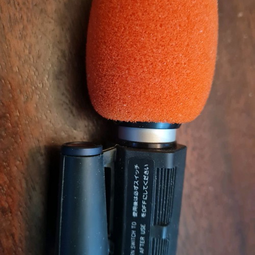 Chinon vintage folding telescopic microphone used
