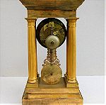  Ρολόι μπρούντζινο επίχρυσο τύπου "Portico" - Napoleon III, περίπου 160 ετών.