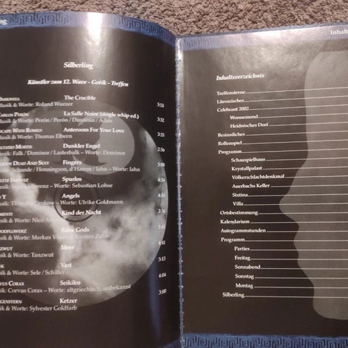 2003 Pfingstbote Wave Gotik Treffen book like new, German