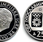 250 Dinara Winter Olympics 1984 - Head of Tito