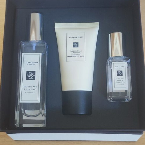 Jo Malone Wood Sage and Sea Salt 30ml Gift Set with Hand Cream and Miniatures
