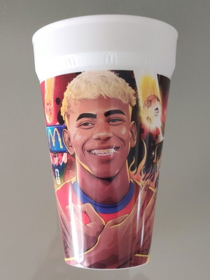 Mc Donald's Lamine Yamal collectible cup