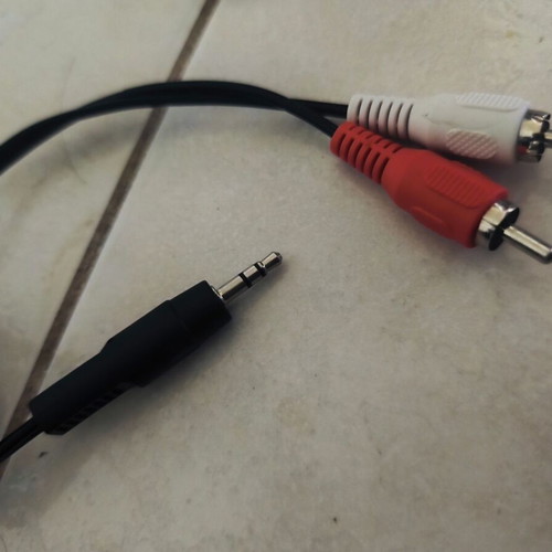 Audio cables Jack 3.5mm 5 meters like new