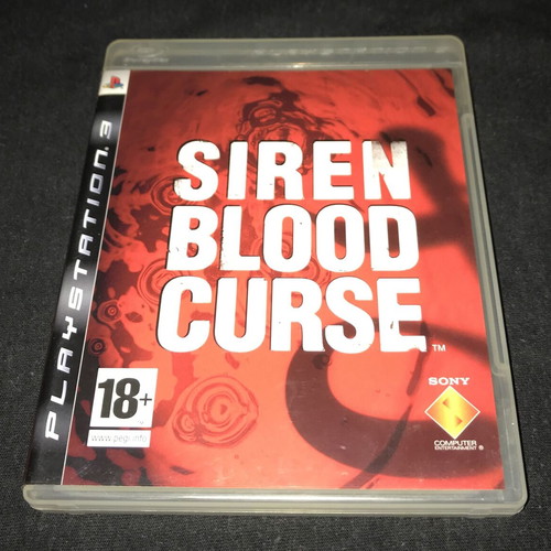 Siren Blood Curse PS3 like new