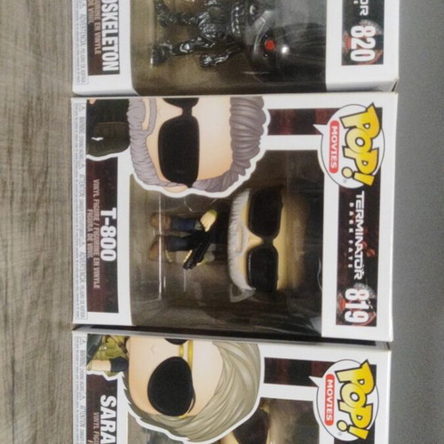 Funko Pop Terminator bundle 818, 819, 820 like new