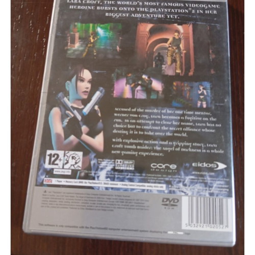 Tomb Raider The Angel of Darkness PS2 used full English version