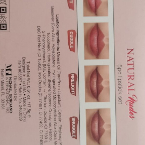 Lipstick set new, pack of five