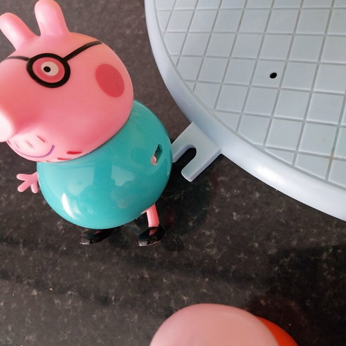 Peppa Pig Playset with House and 9 Figures used