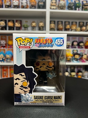 Funko Pop Sasuke (Curse Mark) Naruto Shippuden used