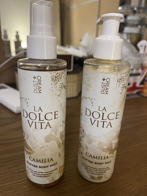 Dust + Cream La Dolce Vita σετ σώματος με glitter 200ml καινούργιο