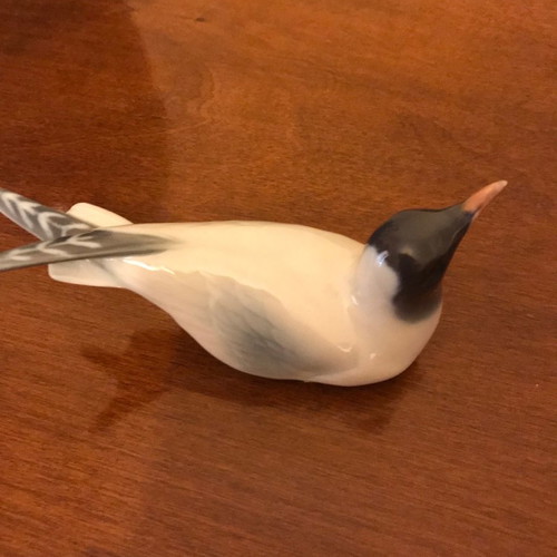 Original Copenhagen porcelain decorative bird used