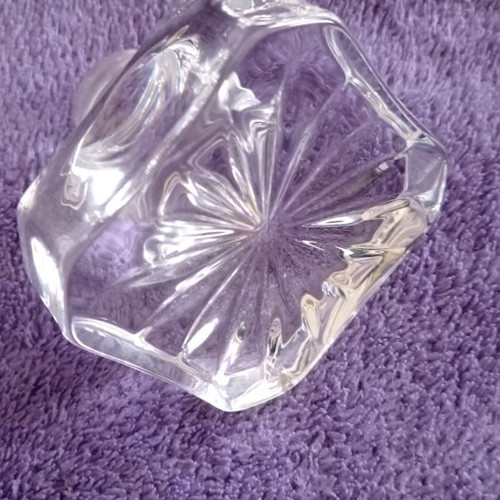 Crystal whiskey decanter new RCR Royal Crystal Rock vintage