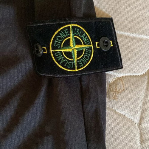 Stone Island shorts, black, casual summer style