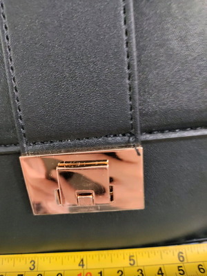 Evening bag new black with strap