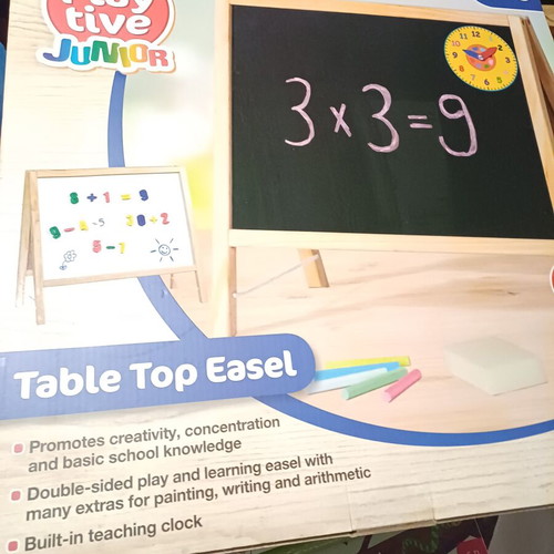 Playtive Junior επιτραπέζιος εκπαιδευτικός πίνακας με 24 κομμάτια