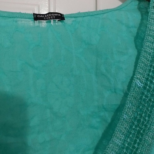 Calzedonia caftan turquoise like new