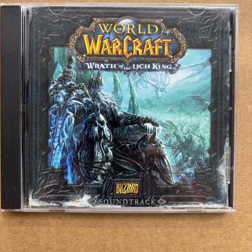 Wrath of the Lich King Official Soundtrack CD used
