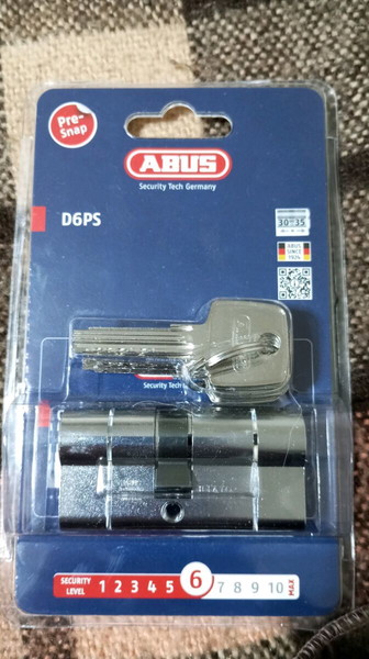Κύλινδρος Ασφαλείας Abus 30/35mm