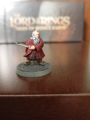 Balin Hobbit Games Workshop miniature like new, hand painted