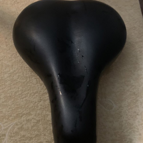 Bicycle saddle or electric bike saddle used